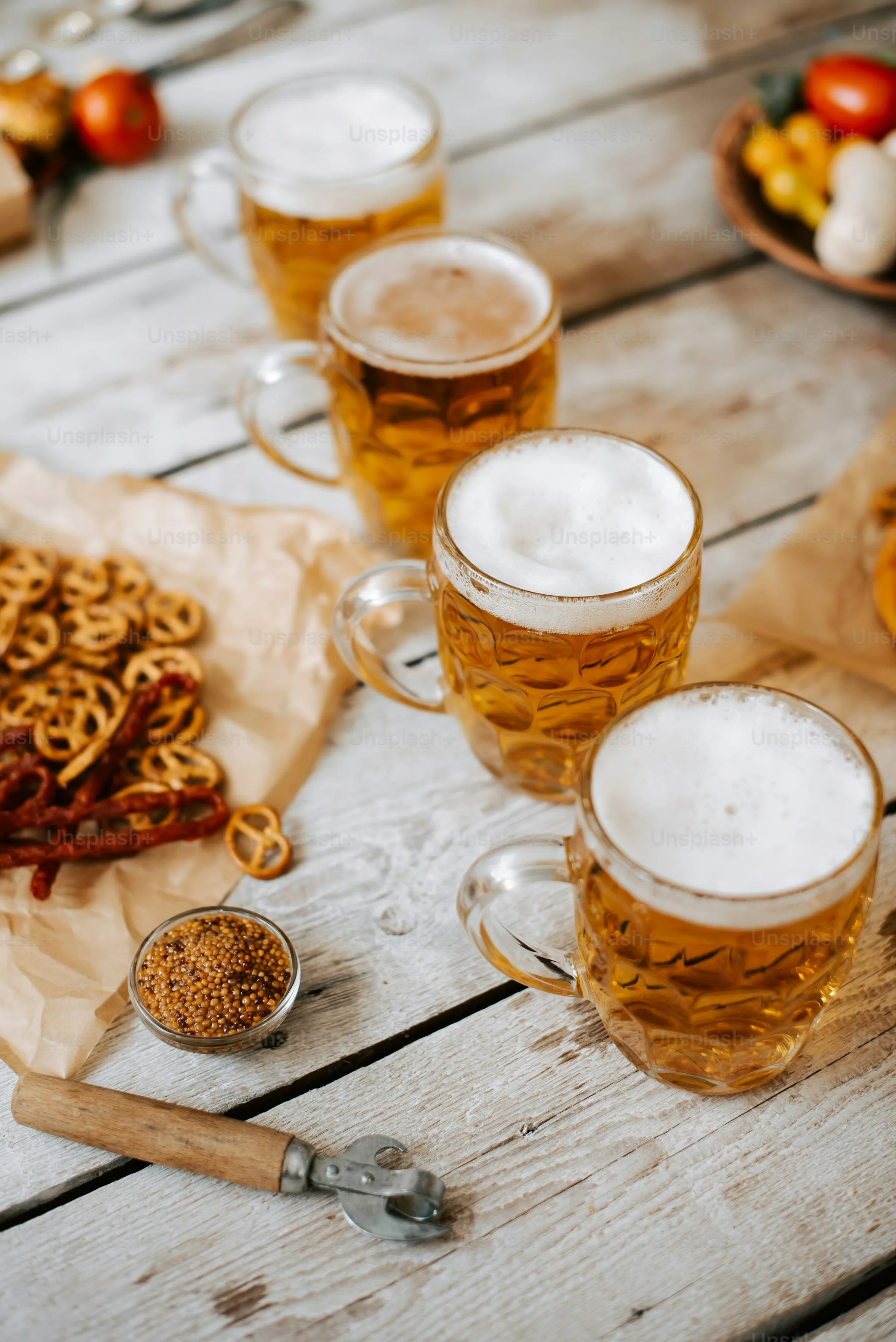Cerveza artesanal y Biergärten