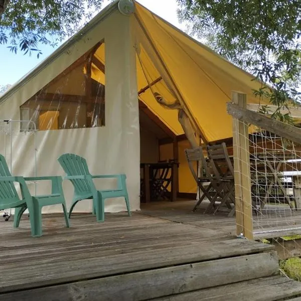 Camping du pont d'Oust