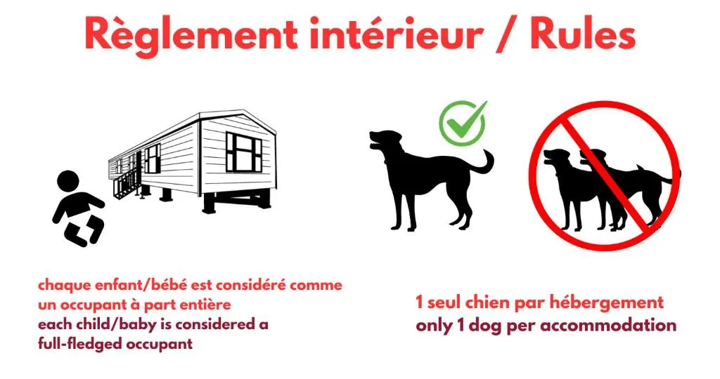 Eurocamp mobilhomes at Simuni