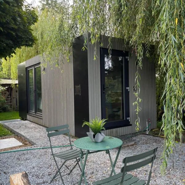 Containers aménagé au cœur des chants des grenouilles