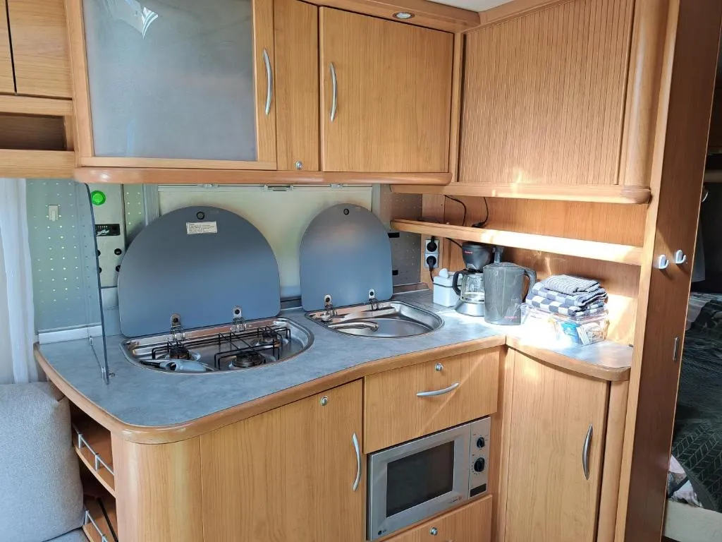 Camping de Zandhorst, Toercaravan Fendt