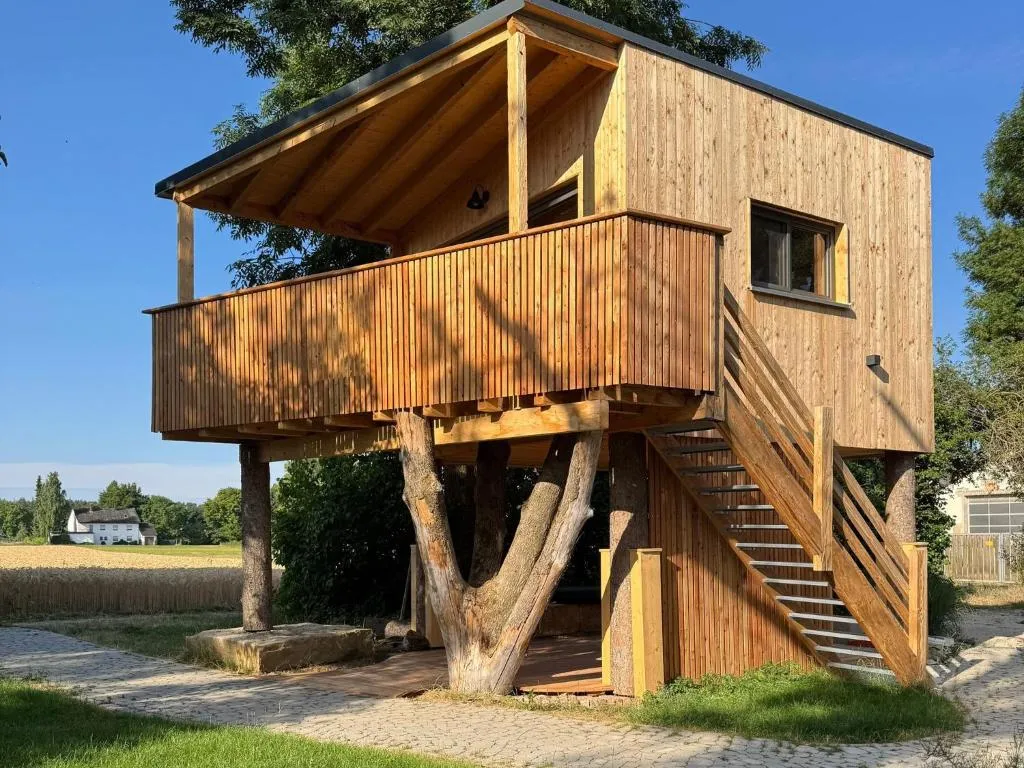 Feriengarten mit Schlafhäusern