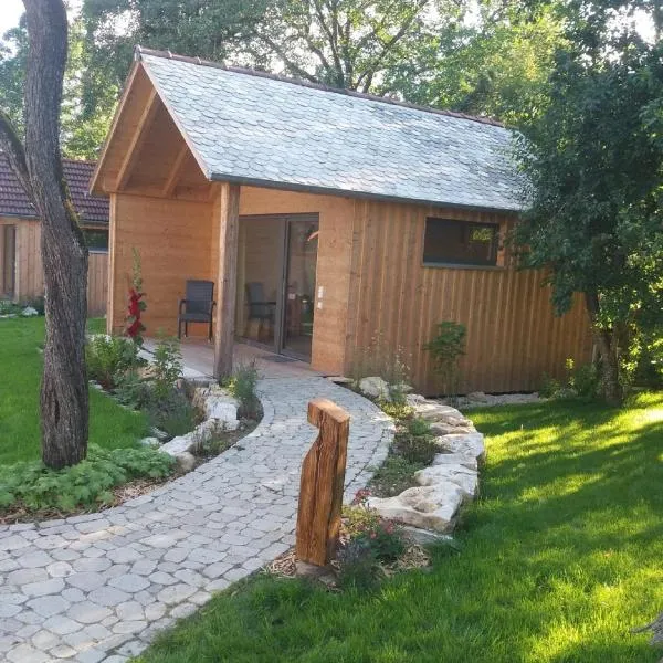 Feriengarten mit Schlafhäusern