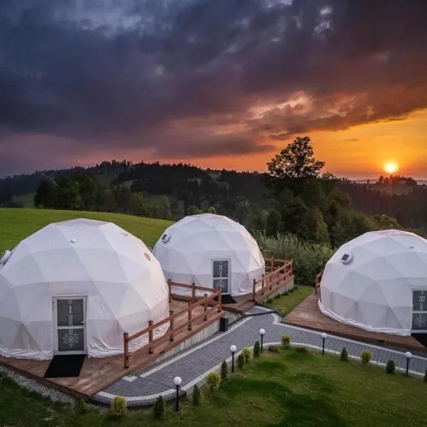 Glamping Pasieka Balia & Jacuzzi Glamp Bukowina Tatrzańska