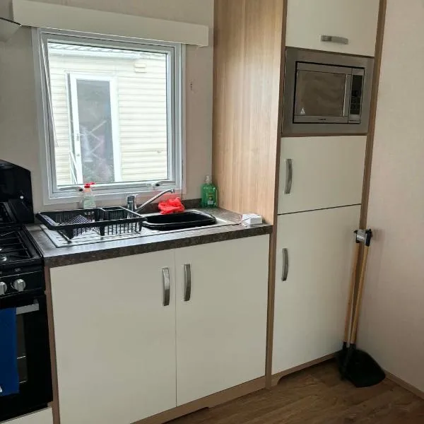 Lodge on Harts holiday village, leysdown,fascities on sight, indoor swimming pool, entertainment etc, please note park passes can be purchased at reception