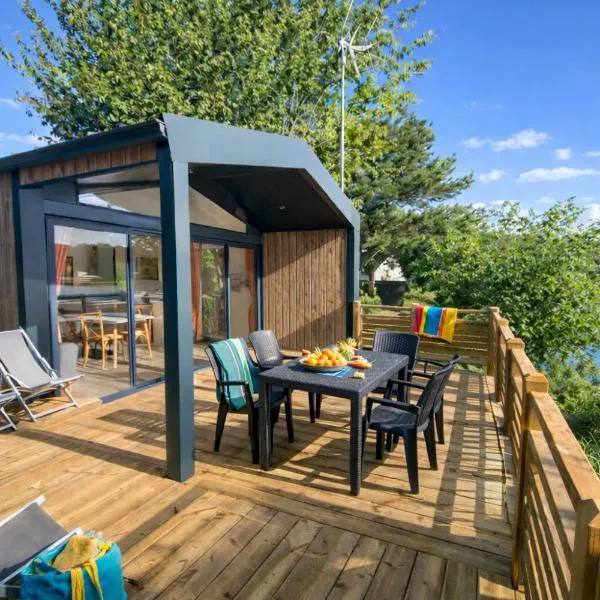 Mobil home Ty Brehat vue lac 2 chambres 4 personnes