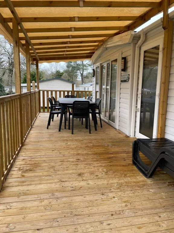 Mobilhome 6 pers - 3 Ch-terrasse- Domaine de Kerlann