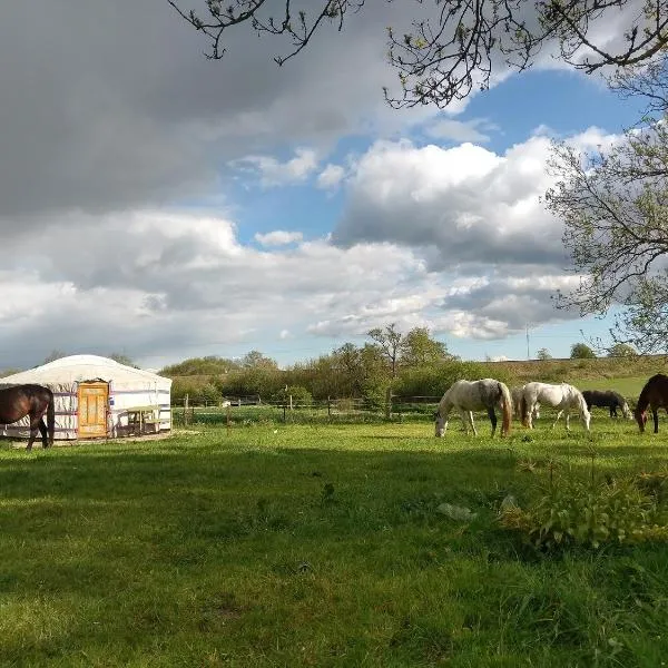 mongolische Jurte im ART.Quartier