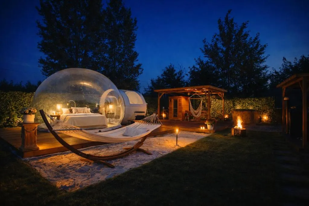 Bubble Tent & Private Wellness Schloss Krugsdorf