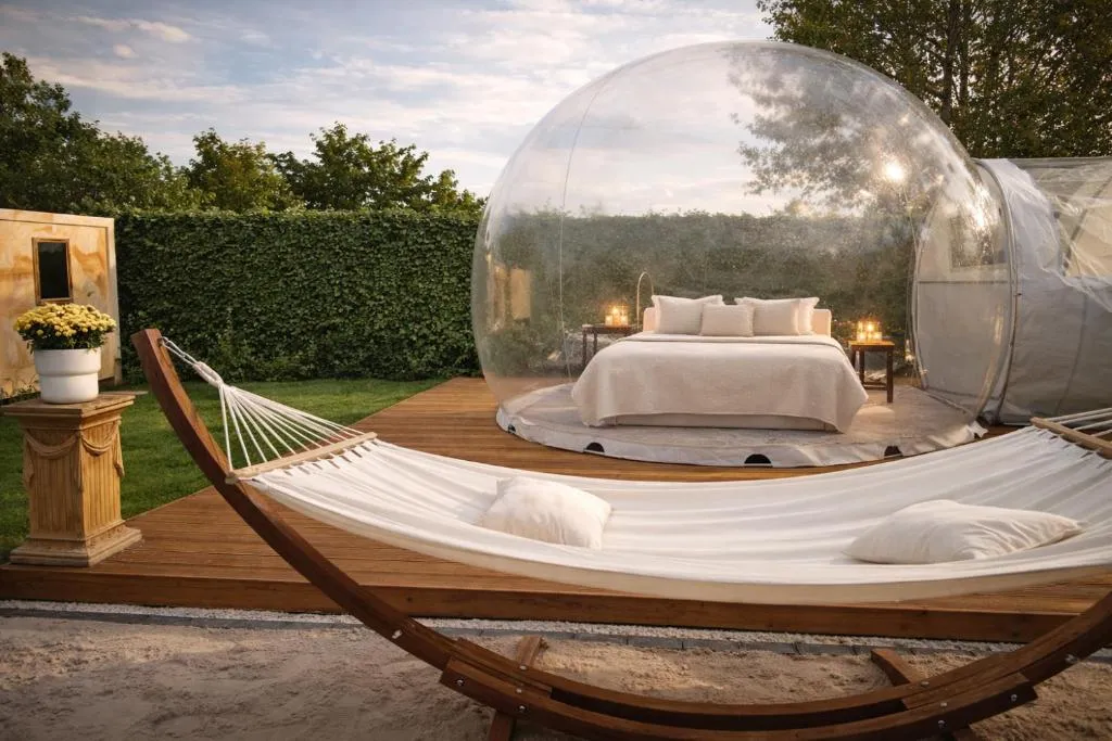 Bubble Tent & Private Wellness Schloss Krugsdorf