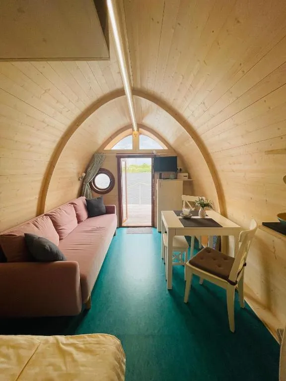 Schwimmpod an der Peene