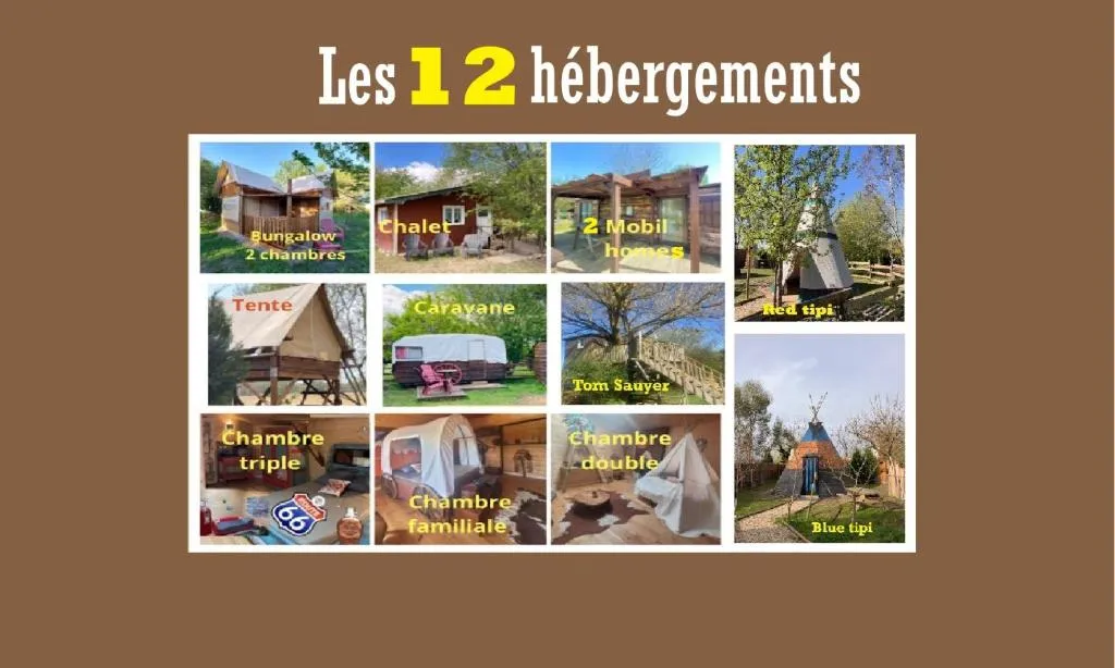 Camping Syl-Vallée Western Village