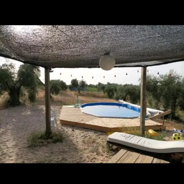 Tienda acogedora con piscina "Amantes de la naturaleza" 1