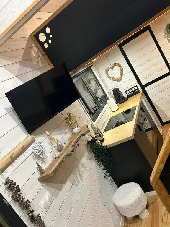 Tiny cocon en pleine nature jacuzzi, sauna privé