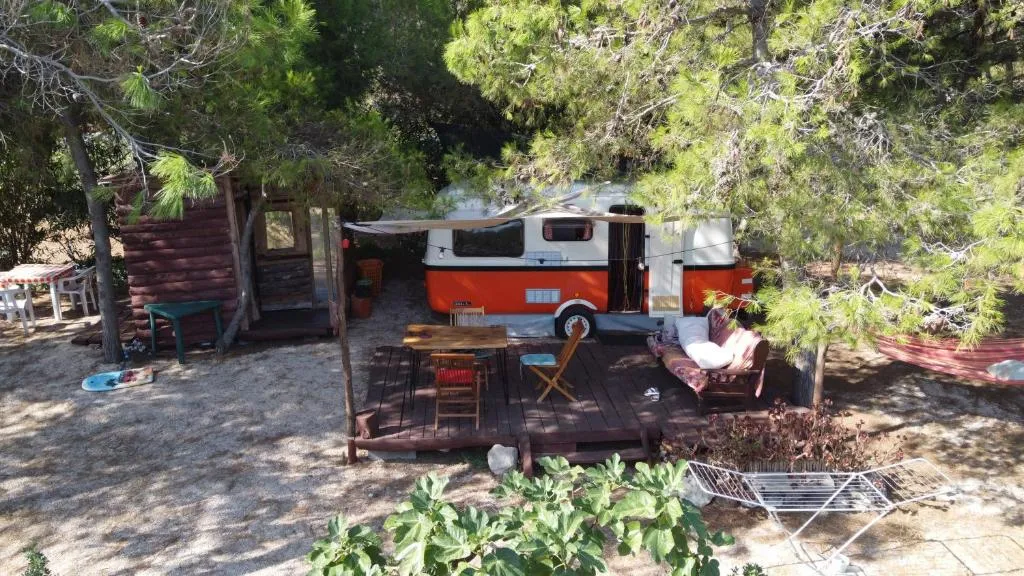 Roulotte Vintage con accesso spiaggia