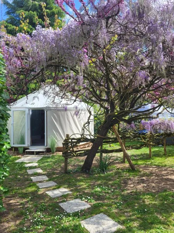 Yourte de déconnexion chauffage climatisation