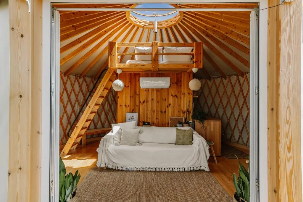 Yurt Kalamaki Seaside Glamping