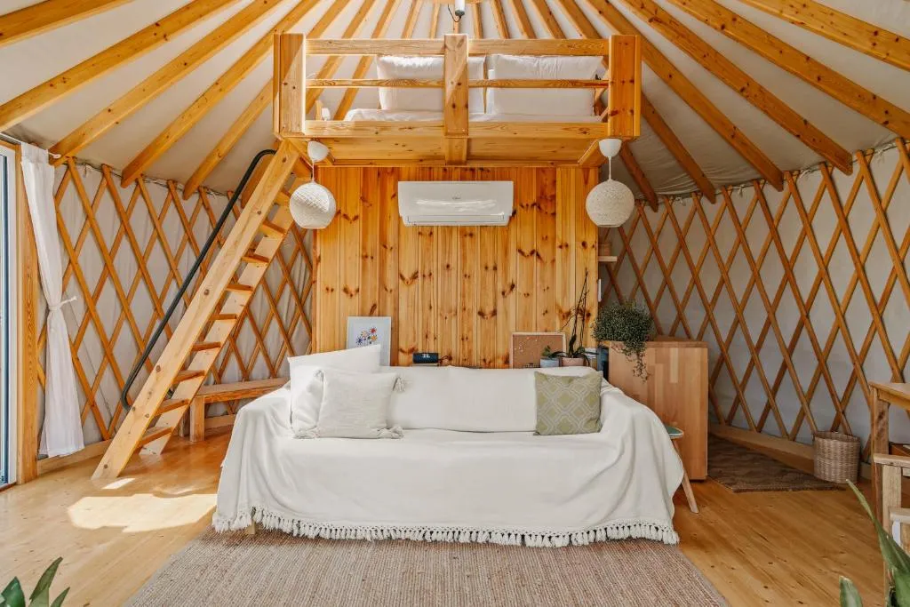 Yurt Kalamaki Seaside Glamping