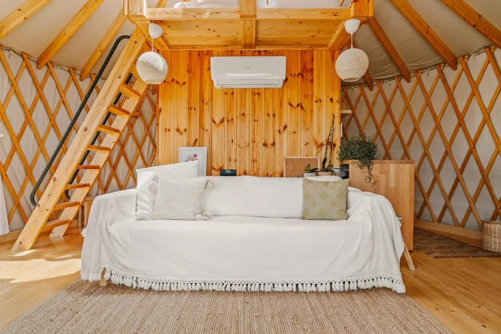 Yurt Kalamaki Seaside Glamping