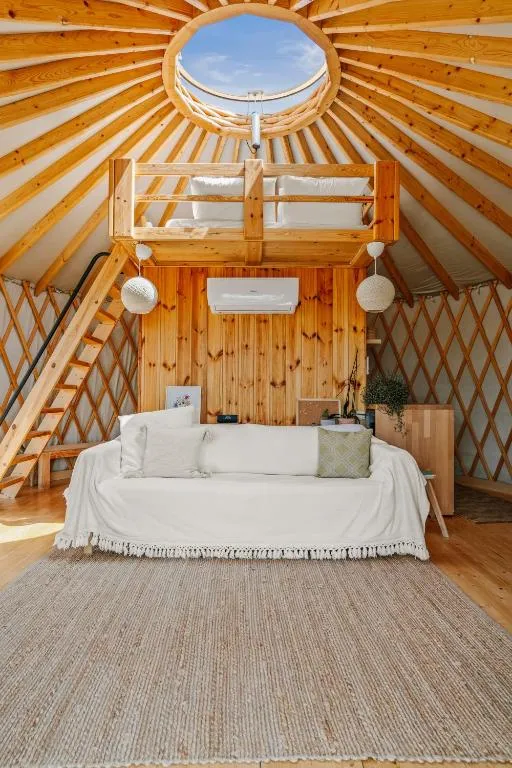 Yurt Kalamaki Seaside Glamping
