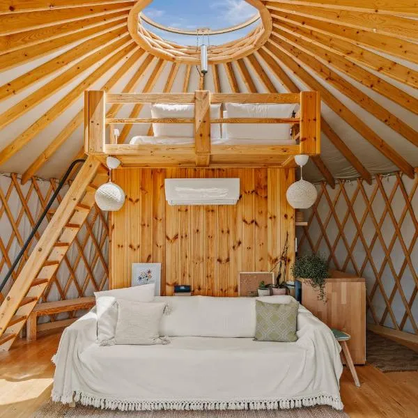 Yurt Kalamaki Seaside Glamping