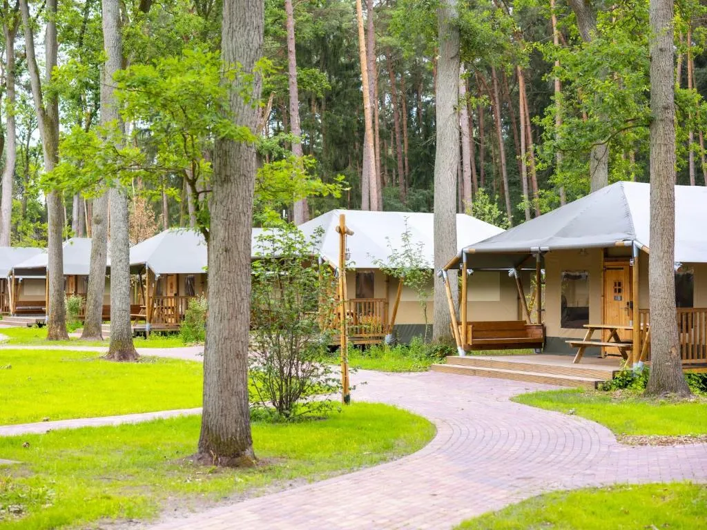 Zelte im Safari Park Hodenhagen