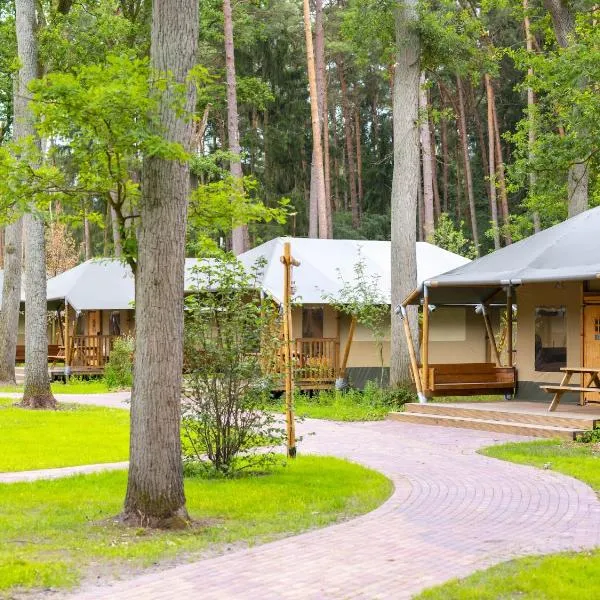 Zelte im Safari Park Hodenhagen